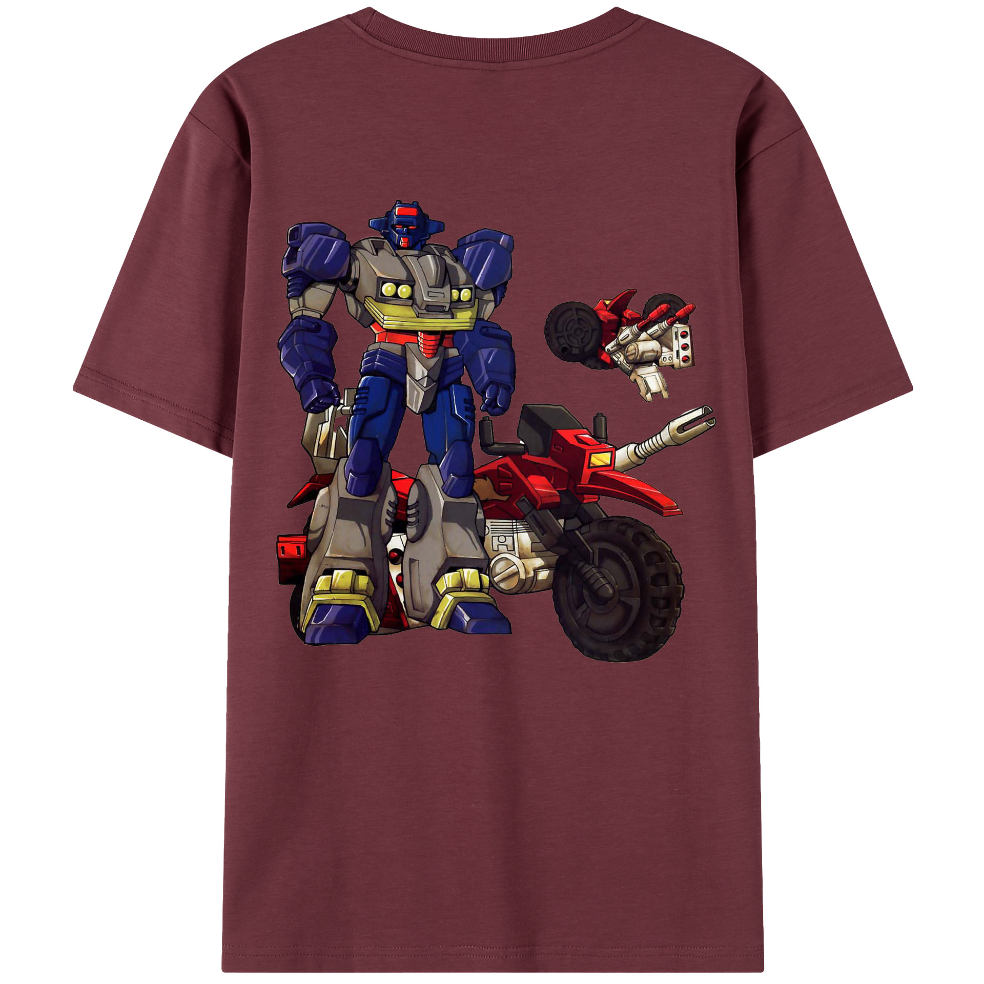 （画像用）  綿100％半袖Tシャツ（背面プリント）